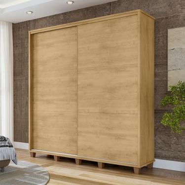 Imagem de Guarda-Roupa Monte Carlo 2 Portas Cinamomo – RV Móveis
