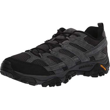Imagem de T nis de caminhada masculino Merrell Moab 2, Granite, 10 Wide