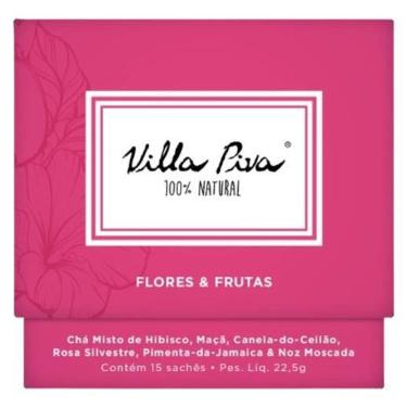 Imagem de Chá Misto Flores E Frutas Villa Piva 15 Sachês