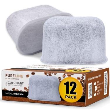 Imagem de Filtro de água PURELINE para cafeteira Cuisinart® - Pacote com 12 filtros de carvão - Compatível com todas as máquinas de café Cuisinart®