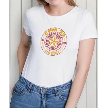Imagem de Camiseta Camisa Algodão Feminina Masculina Adulto Banda de Rock CPM 22