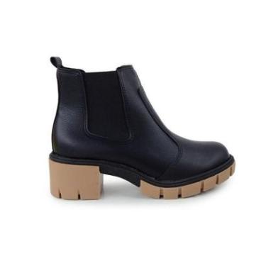 Imagem de Bota Feminina Moleca CB Preta - 5338-Feminino