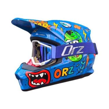 Imagem de Capacete Completo Para Corrida off Road De Motocicleta E Bicicleta Spe