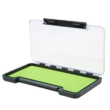 Imagem de HUIOP Caixa Grande de Pesca Com Mosca Com Luz Noturna, Centenas de Moscas, Estojo à Prova D'água para Pesca Ao Ar Livre, Tamanho Bolso Pequeno, Anel Vedação, Material ABS, Forro (L)