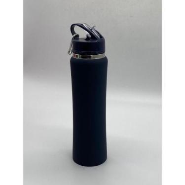Imagem de Garrafa Térmica MS-924 700ml com Chaveiro - Rayson, Azul Marinho