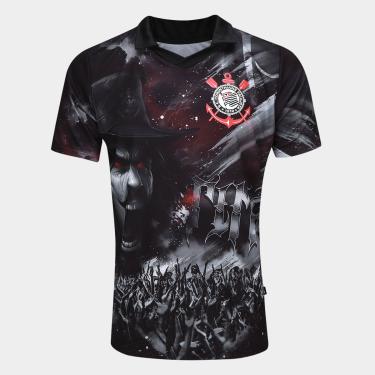 Imagem de Camiseta Corinthians Quebrada Masculina-Masculino