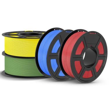 Imagem de Filamento de impressora 3D JAYO PLA 1,75 mm 4,4 kg Pacote com 4