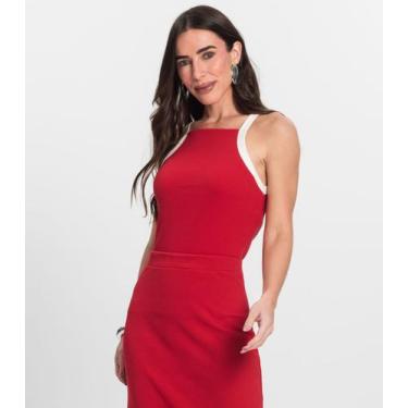 Imagem de Regata Feminina em Ribana Endless Vermelho, G, Vermelho