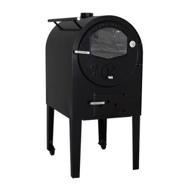 Imagem de Forno lux preto grande - Fornos Pinhal