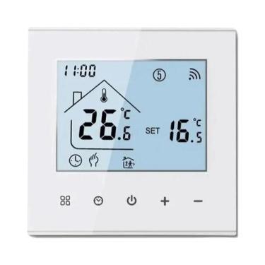 Imagem de Termostato WiFi MINCO HEAT Para Piso Aquecido 3A 16A Controlador De Te
