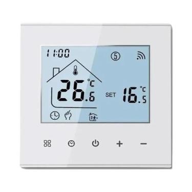 Imagem de Termostato WiFi MINCO HEAT Para Piso Aquecido 3A 16A Controlador De Te
