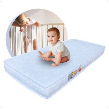 Imagem de Colchão para berço impermeável 130x70 modelo americano Antialérgico an