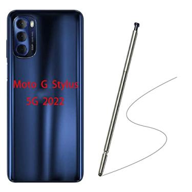 Imagem de Caneta Stylus azul crepúsculo para Moto G Stylus 2022 substituição compatível com Motorola Moto G Stylus 5G 2022 Touch Stylus S Pen