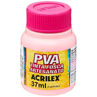 Imagem de Tinta PVA, 37 ml, Rosa, Caixa com 12 Unidades, Acrilex