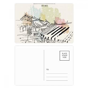 Imagem de Cartão postal casual Life in Lijiang of China para enviar cartões de agradecimento
