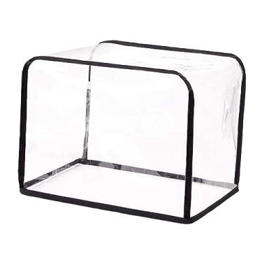 Imagem de IEUDNS Capa para torradeira, fritadeira a ar, dobrável, à prova d'água, lavável, para fazer pão, forno, capa contra poeira doméstica para pequenos