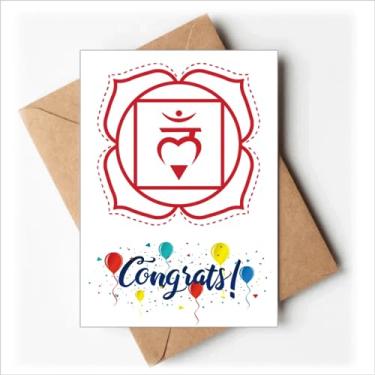 Imagem de DIYthinker HUM Culture Letter Pattern Cartões de Casamento Parabéns Envelopes de Saudação