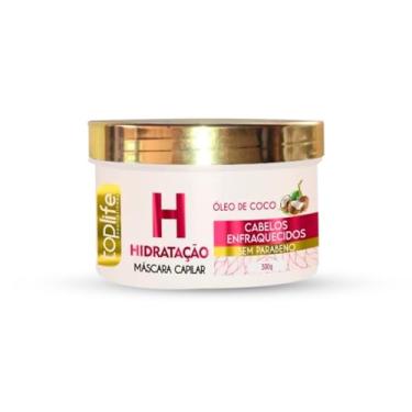 Imagem de Máscara de Tratamento Capilar, Toplife, Hidratação Óleo de Coco 300gr