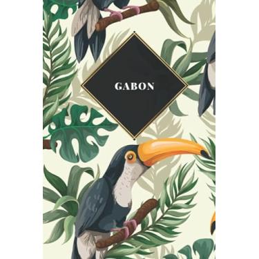 Imagem de Gabon: Ruled Travel Diary Notebook or Journey Journal - Lined Trip Pocketbook for Men and Women with Lines