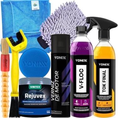 Imagem de Kit produtos para Limpeza Automotiva Em geral Produtos Vonixx