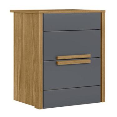 Imagem de Mesa De Cabeceira Mesinha Mudo Quarto Box Cama Criado - MOVAL, Freijo 