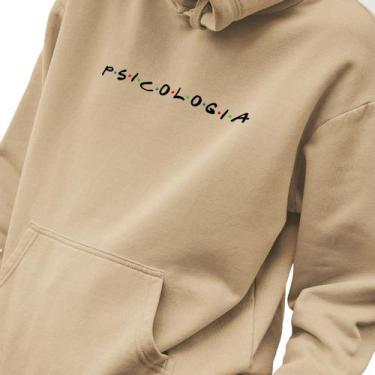 Imagem de Blusa Moletom Masculino Estampado Friends Psicologia em Algodão Fio 30
