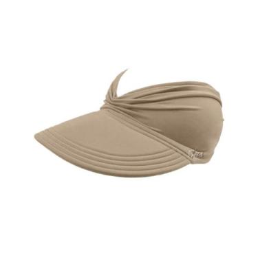 Imagem de Viseira Turbante Com Proteção Uv (Chapéu de Praia) - Várias Cores - Na