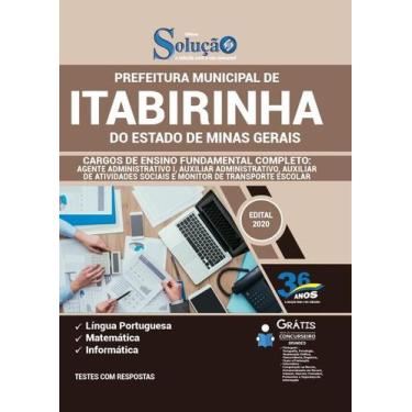 Imagem de Apostila Prefeitura de Itabirinha - MG - Ensino Fundamental Completo: 
