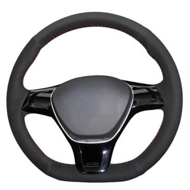 Imagem de MEWANT Capa volante costurada à mão para golfe 7/golfe Sportsvan/Polo 5/Polo 6/Up!/Arteon/Passat B8/Passat Variant/Caddy