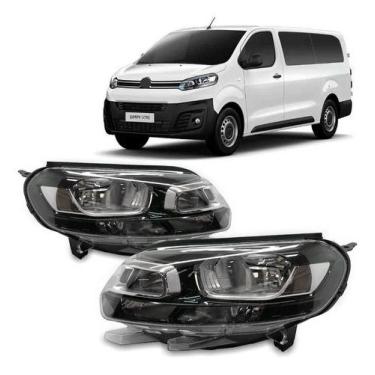 Imagem de Par Farol Elétrico Jumpy 2018 A 2024 Scudo 23 A 24 C/ Motor - SP ACESS