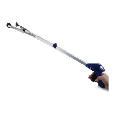 Imagem de Pegador de Objetos 80cm em Alumínio | Mão Mecânica Extensora para Alcance em Locais Altos ou Difíceis | Uso Doméstico, Cadeirantes, Idosos e Mobilidade Reduzida