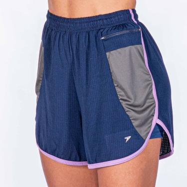 Imagem de Short Runner Feminino com Bermuda Interna Cherry 03918-Feminino