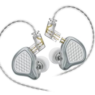 Imagem de ARTTI Fone de ouvido R6 intra-auricular HiFi com fio com microfone, fones de ouvido IEM com cabo destacável de 2 pinos para músicos, DJ, cantor, audiófilo (Tipo-C)