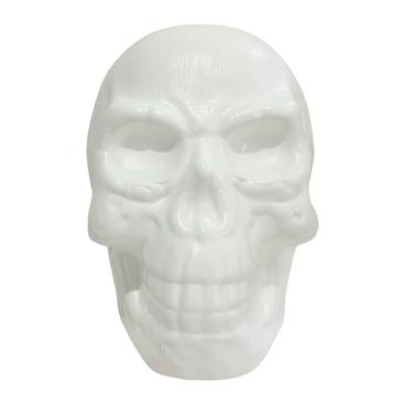 Imagem de Decoração Halloween Grande Caveira Terror Cor Branco
