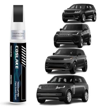 Imagem de COSLAKE Tinta de retoque de carro (cinza dos Cárpatos (2204/1AU/LKT)) para Landrover, kit de reparo de arranhões de pintura de carro, solução rápida e fácil de reparar, caneta removedor de arranhões 2