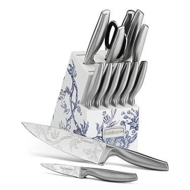 Imagem de Cuisinart 15pc Caskata Collection™ Stainless Steel Hollow Handle Cutlery Block Set, C77SS-15PKCA