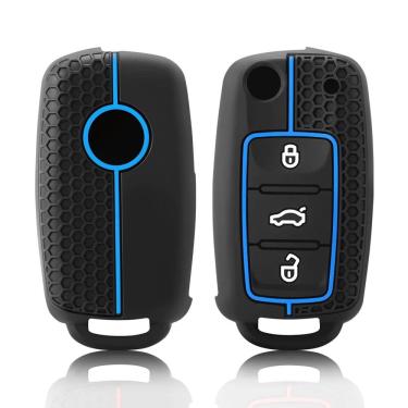 Imagem de Capa Protetora de Silicone para Chaves volkswagen Polo, Jetta, Tiguan, Passat, Golf Ger 4 5 6