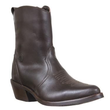 Imagem de Bota Texana Masculina Cano Curto Bico Fino Castanho Cow Way 36926