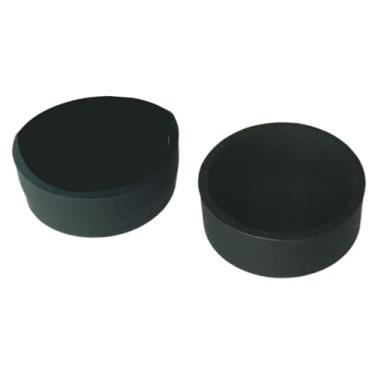 Imagem de Colaxi Acessórios para caixa de armazenamento de ponta de giz de bilhar, protetor redondo com tampa, recipiente de bolso, suporte para taco de bilhar para, Redondo