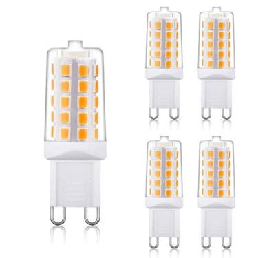 Imagem de Lâmpada LED BAOMING G9 4W 450LM 2700K, não regulável, 120V (pacote com