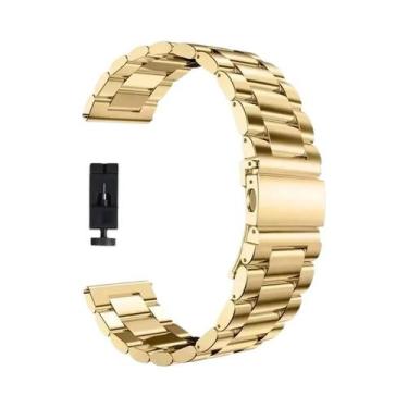 Imagem de Pulseira De Metal Em Aço Inoxidável De 22mm 20mm Para Samsung Galaxy W