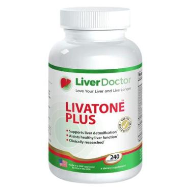 Imagem de Cápsulas de desintoxicação hepática Livatone Plus com cardo mariano 24