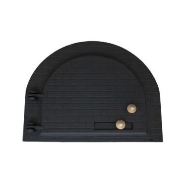 Imagem de Porta Forno Fogão A Lenha Pizza Ferro Fundido Igloo 52X42Cm - FUNDIÇAO