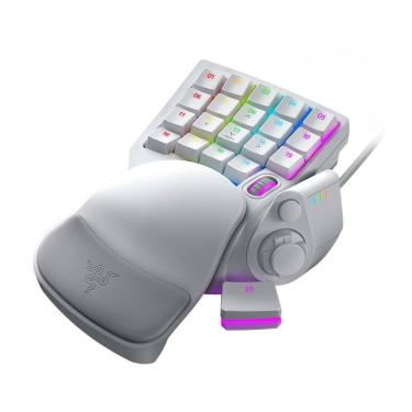 Imagem de Teclado Gamer Razer Tartarus Pro, Chroma, Analog Optical Switch, Mercury White