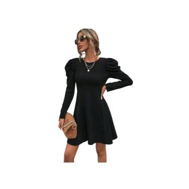 Imagem de Vestido Bombache de manga comprida outono-inverno modelo I030 - Lightb