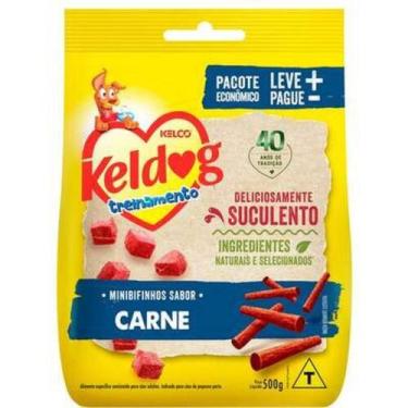 Imagem de Bifinho Keldog Mini para Cães Sabor Carne - 500 g