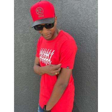 Imagem de Camiseta Abda Strip Whithe - ABDA CLOTHING, Vermelho, M