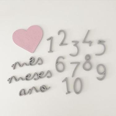 Imagem de Kit Mesversário - Coração - Ouibazar