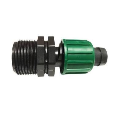 Imagem de Conector inicial mangueira gotejamento rosca macho 3/4 x 16 MM ( 5 uni