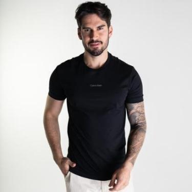 Imagem de Camiseta Calvin Klein Sustainable Preto-Masculino